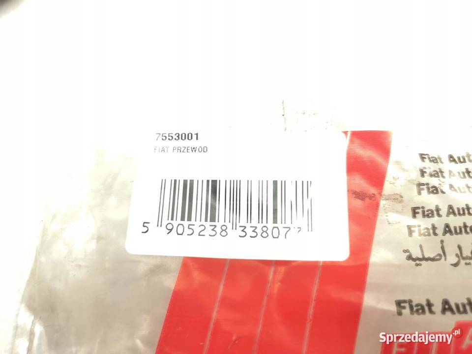 PRZEWÓD WĄŻ FIAT NOWY ORYGINAŁ 7553001 sprzedam
