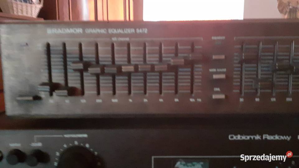 Sprzedam amplituner Radmor 5102TE equalizer 5472