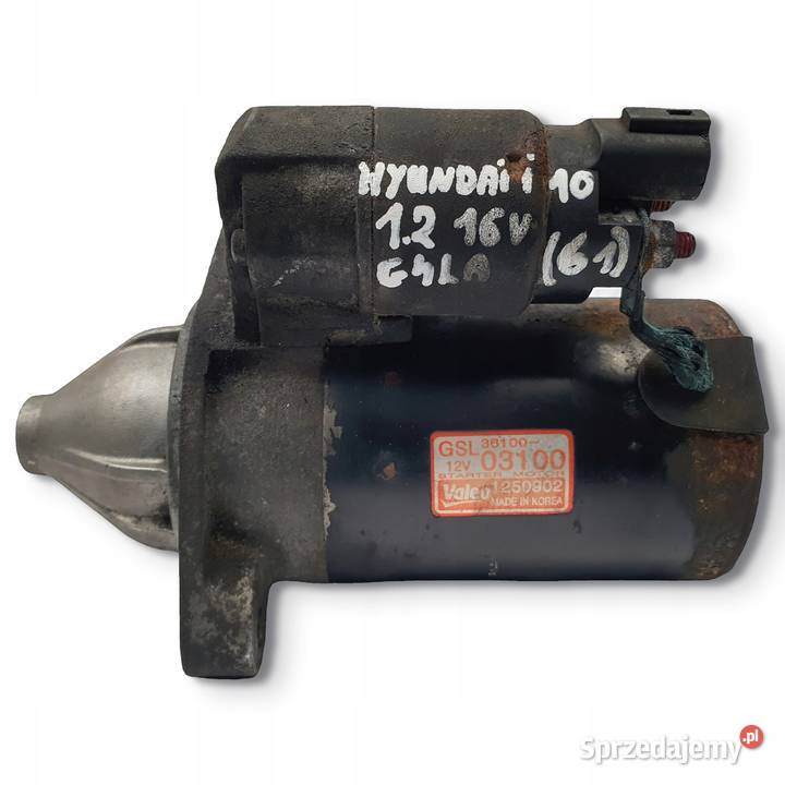 ROZRUSZNIK Hyundai I10 12 16V 3610003100 valeo osobowe Chełm sprzedam