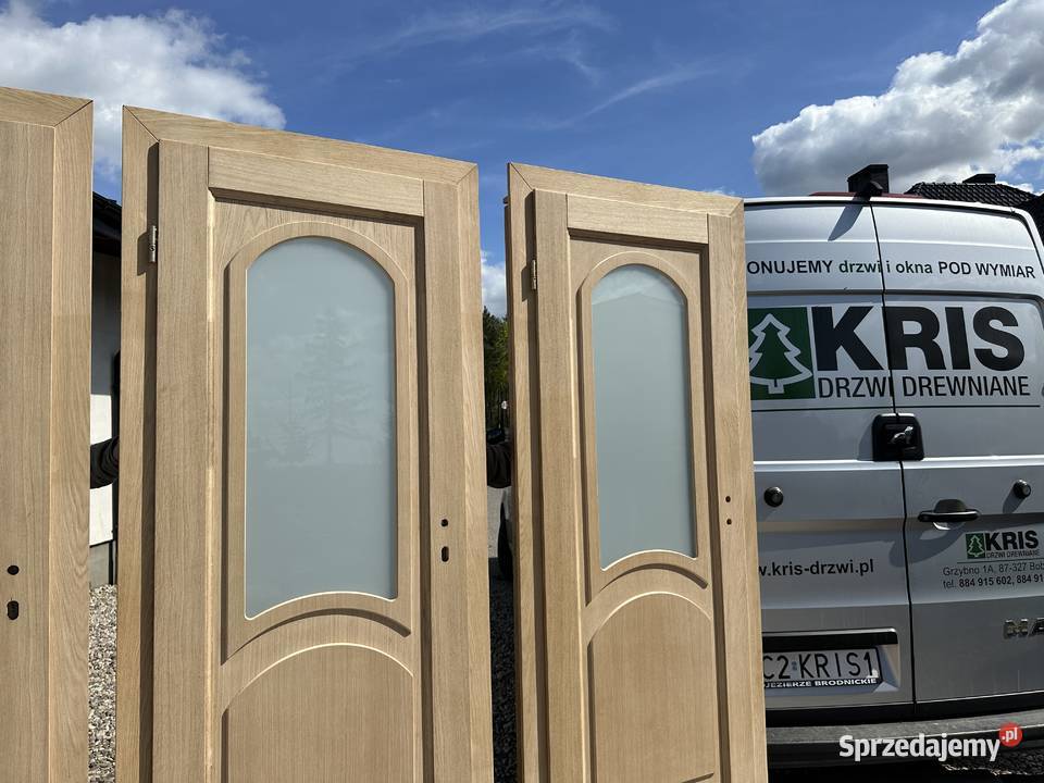 Drzwi drewniane RĘKI DĘBOWE AMERYKAŃSKIE CAŁA Drzwi