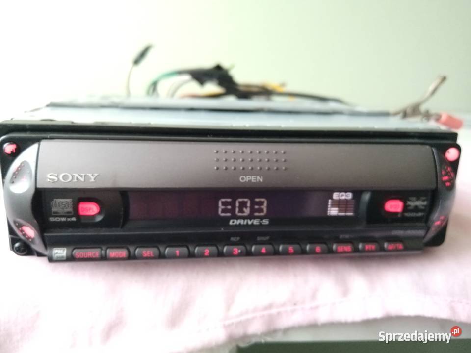 Radio samochodowe Sony CDX R3000 Sony Bydgoszcz
