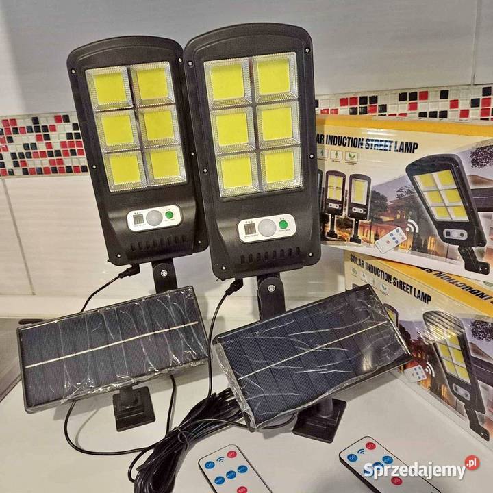 LAMPA SOLARNA ULICZNA SOLAR 120 LED COB Z śląskie Katowice