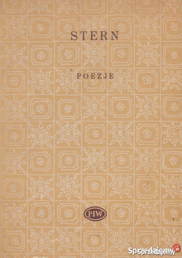 POEZJE 19181968 STERN ANATOL