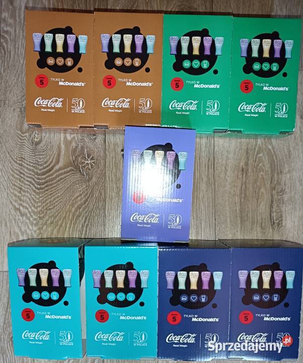 Sprzedam Szklanki CocaCola łódzkie Zduńska Wola