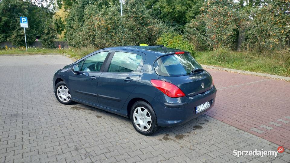 Peugeot 308 16 benzyna Gaz Rok produkcji 2009 Sulechów