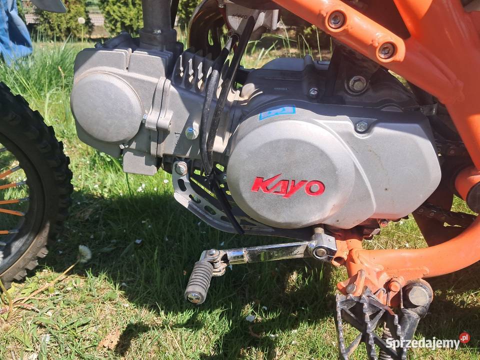 Kayo 125 tttd zadbane croospitbike kupiony w Polsce Garwolin