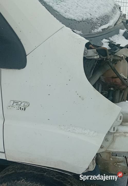Citroen JUMPER maska zderzak pas silnik Jabłonowo-Zamek