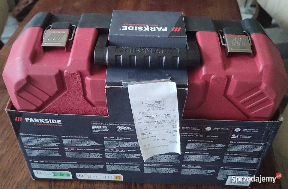 Wkrętarka udarowa parkside podkarpackie