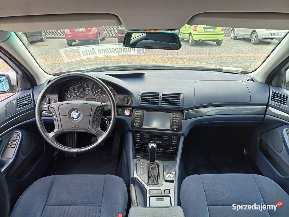 BMW E39 20 pb zadbany niski przebieg 150 000 2000cm3 Seria 5 łódzkie Radomsko