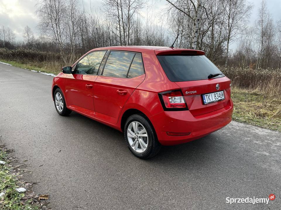 Skoda Fabia III 10 MPI BenzynaLPG Rok produkcji 2019 Fabia Danków