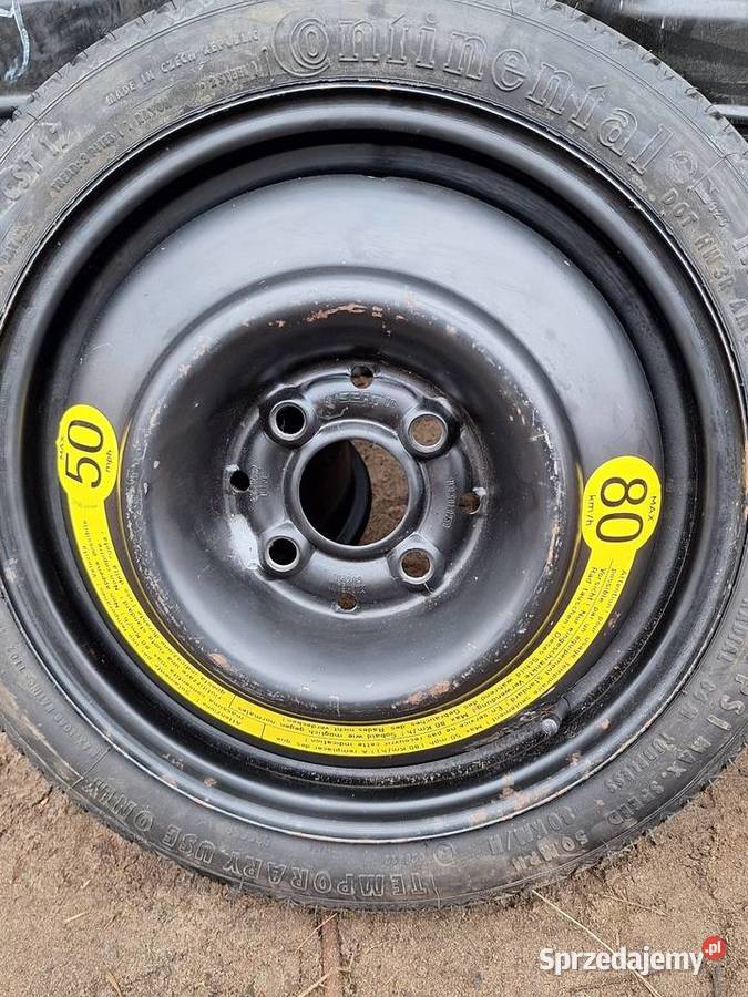 4x100 dojazdowe 14 vw Seat skoda Koło dojazdowe łódzkie Libiszów