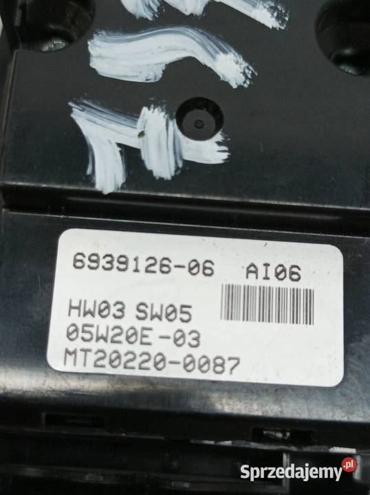 PRZEŁĄCZNIK SZYB LEWY PRAWY KOMPLET 6939126 Bmw sprzedam