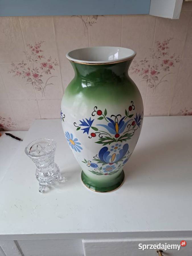 duży porcelanowy wazon Zielona Góra