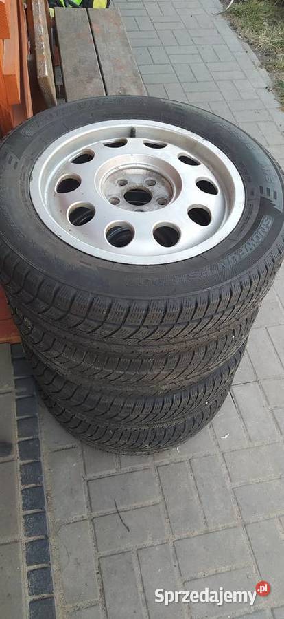 Koła aluminiowe z oponami zimowymi 5x112 15 audi Kozienice