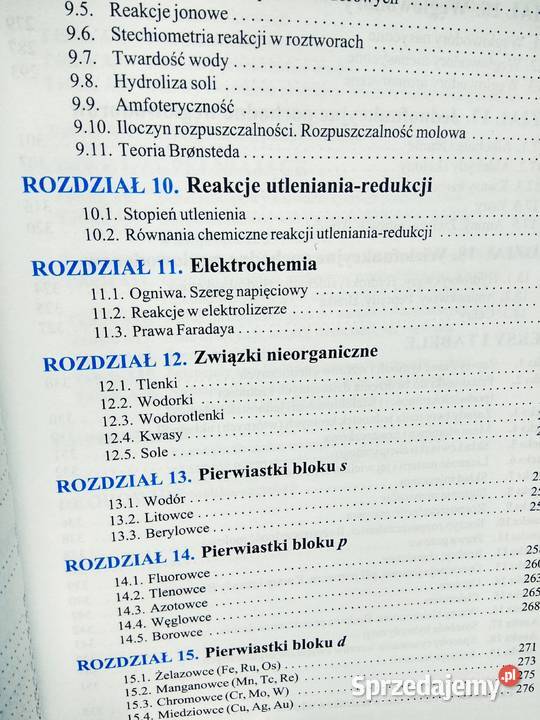 Zbiór zadań chemia rozszerzona ponadgimnazjalne mazowieckie Warszawa