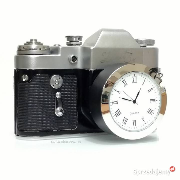 Zegar aparat fotograficzny retro vintage ZENIT Siemianowice Śląskie
