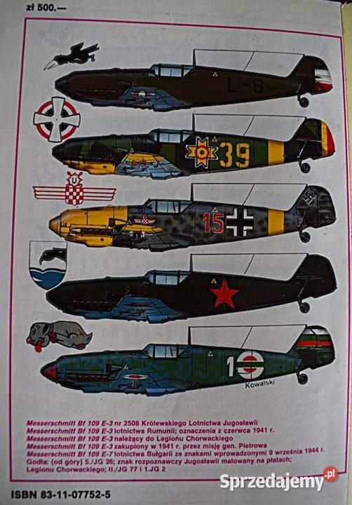 Samolot myśliwski Messerschmitt Bf 106 seria Chełmno