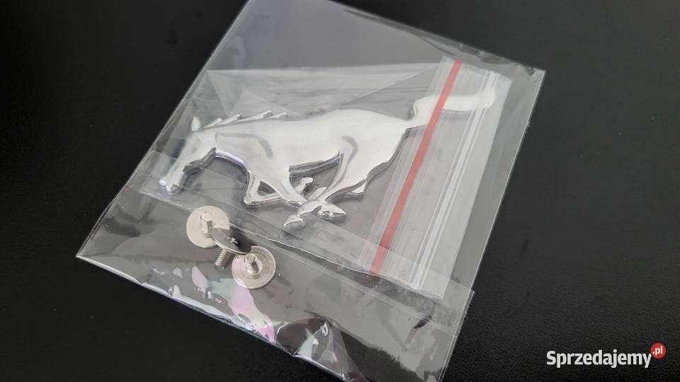 Nowy emblemat znaczek konik Mustang Zamość
