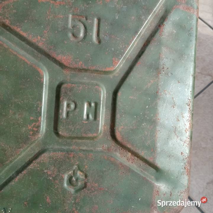Kanister zbiornik na paliwo benzynę 5l mazowieckie Warszawa