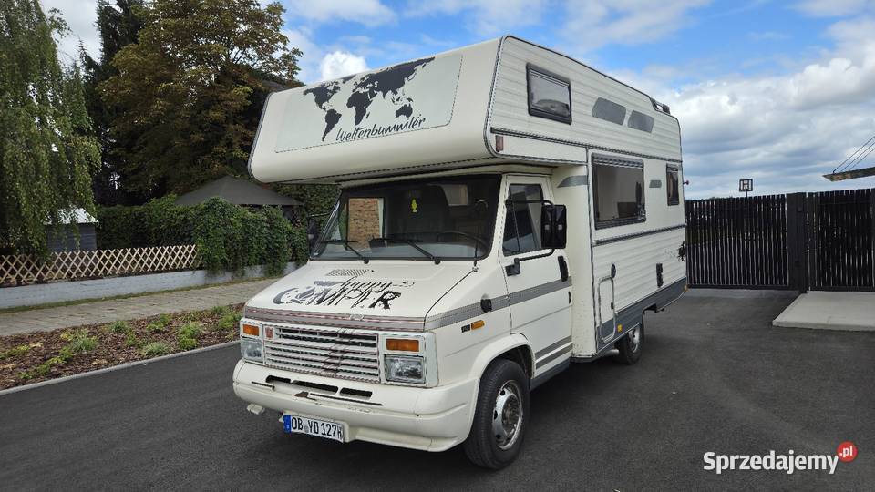 Citron C25J5 Citroen C25Peugeot J5 Kamper Pacanowice