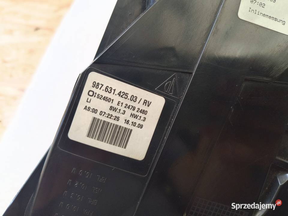 98763142503 RV lampa lewy tył Porsche Boxster Kakonin