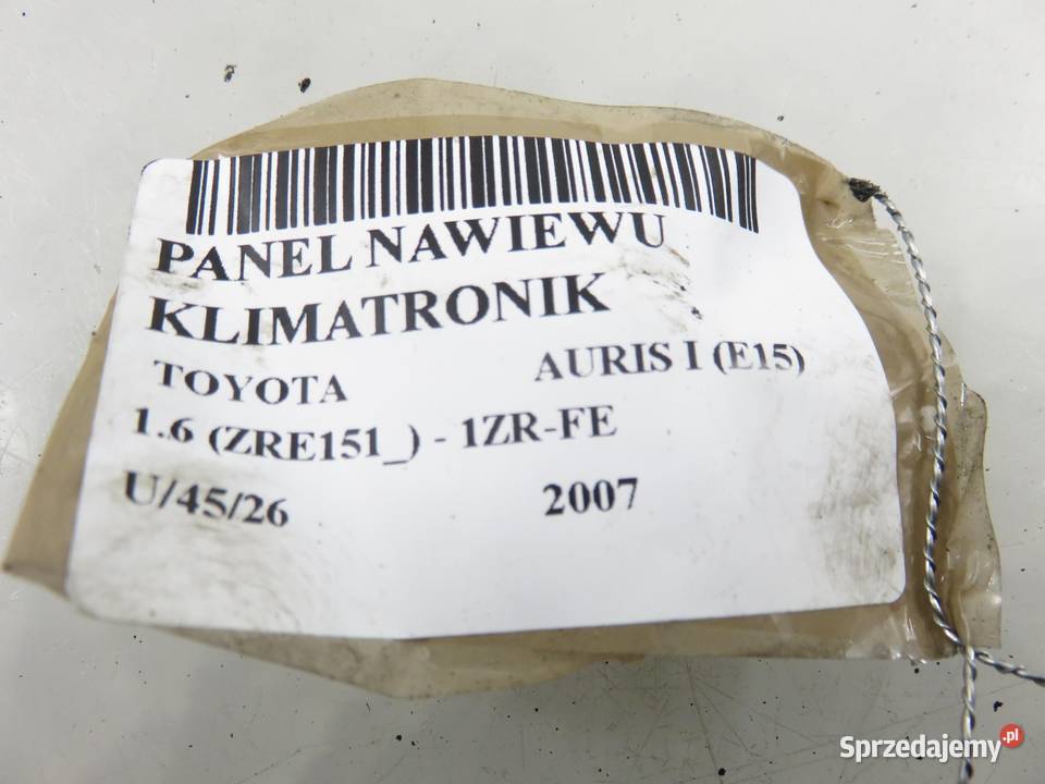 KLIMATRONIK TOYOTA AURIS I E15 5540602190 sprzedam