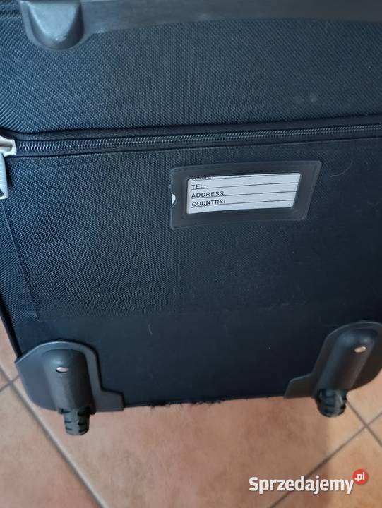 walizka czarna czytaj dokładnie opis Poznań