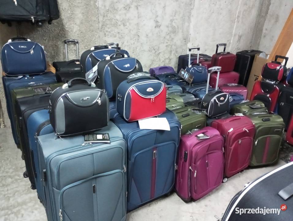 Walizka duża xxl z grubej codury na 4 kołach Lublin