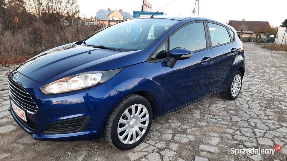 Ford Fiesta 125 Benzyna 82 2014 r Klima sprawna isofix Kraśnik