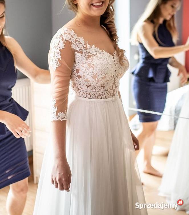 Suknia ślubna z długim rękawem Nowy Sącz