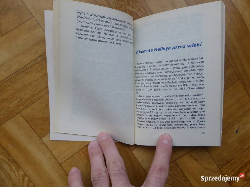 Kosmiczny gość kometa Halleya K Schilling
