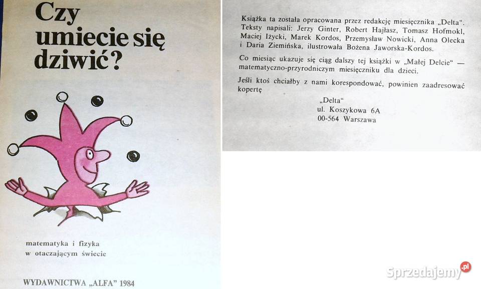 Czy umiecie się dziwić Jerzy Ginter Kultura i Rozrywka Chełm