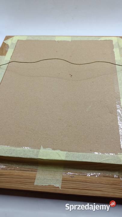 Obraz w ramie szkłem Kuchenny blat Zamość