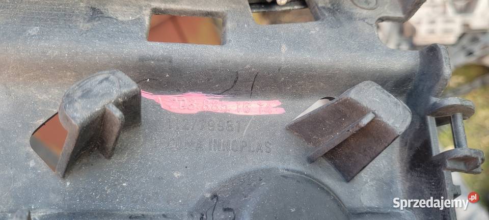 ŚLIZG ZDERZAKA LEWY PRAWY TYŁ MERCEDES W203 śląskie Ruda Śląska