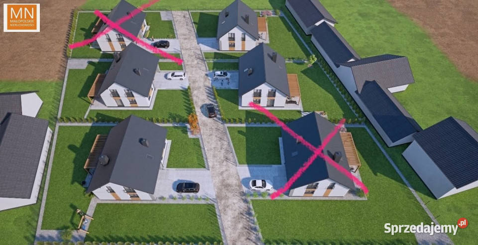 Dom wolnostojący Wronin 154m2 mieszkalny Sprzedaż