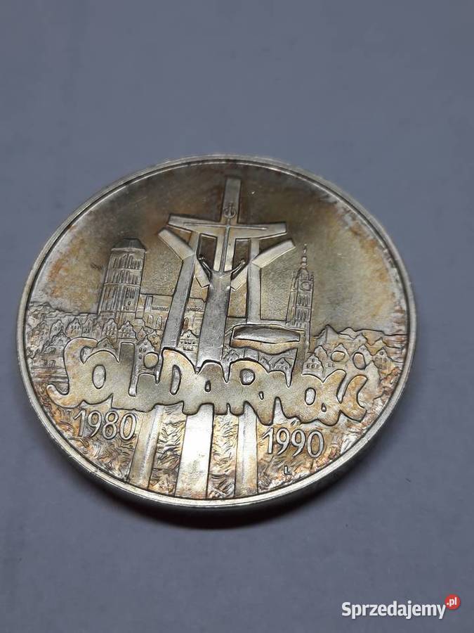 MONETA 100000 złotych, 1990 typ 'A' Solidarność 3332
