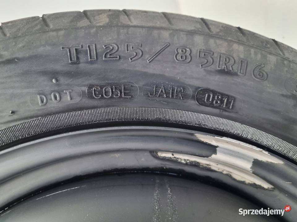 KOŁO DOJAZDOWE Ford C Focus Mk3 III 12590 R16 lubelskie Chełm