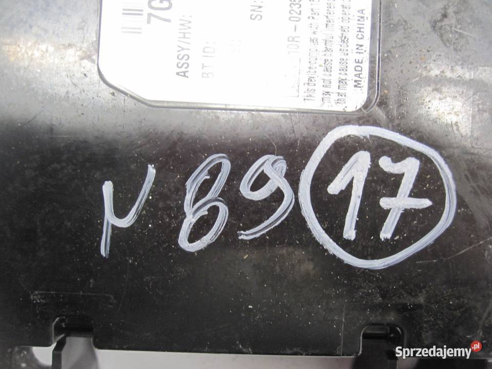 JAGUAR XF 10r moduł Bluetooth 7G9N10D893AG Wyposażenie elektryczne Kielce