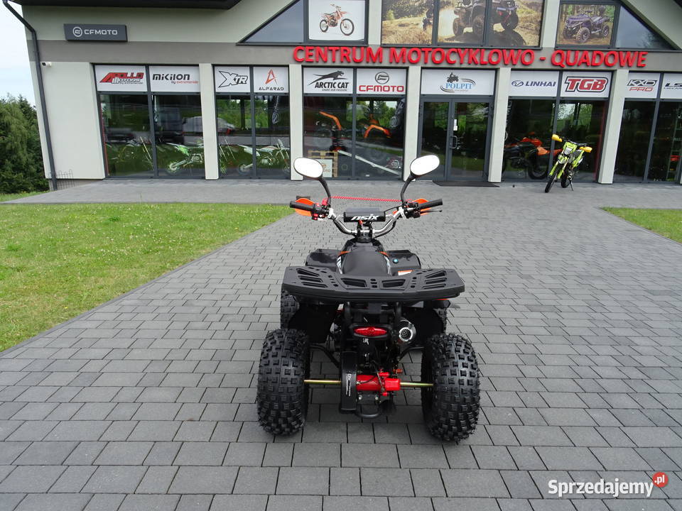 QUAD ASIX MUDDY A2 1103 7 AUTOMAT 11 pomarańczowy
