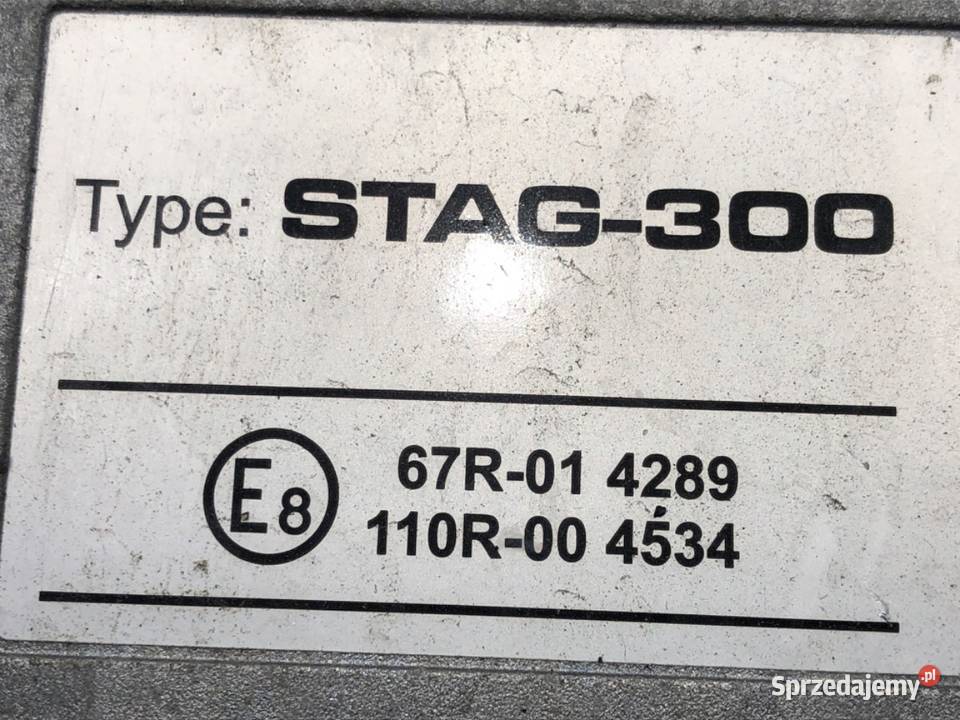 KOMPUTER DO GAZU LPG STAG STEROWNIK GAZU Elementy instalacji LPG