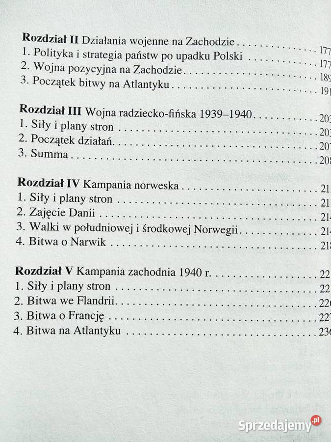 Druga wojna światowa książka antykwariat szkolny Warszawa