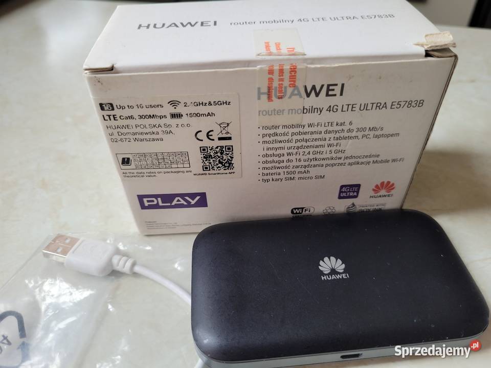 router mobilny HUAWEI E5783B230 łódzkie Skierniewice sprzedam