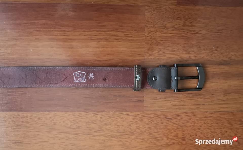 Skórzany pasek do spodni Katowice