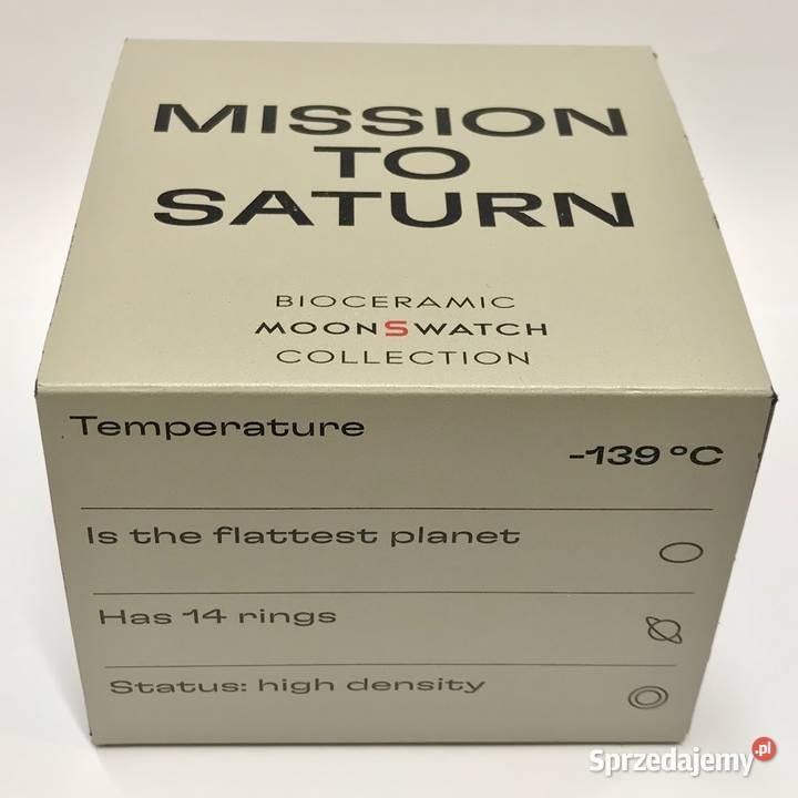 Omega x Swatch MoonSwatch Mission to Saturn Warszawa