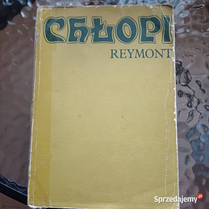 Książka Chłopi Wladyslaw St Reymont Sieradz sprzedam