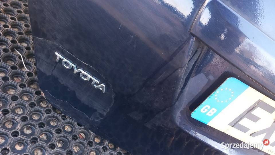 TOYOTA VERSO 20092013 VAN KLAPA TYŁ 8S6 osobowe wielkopolskie sprzedam