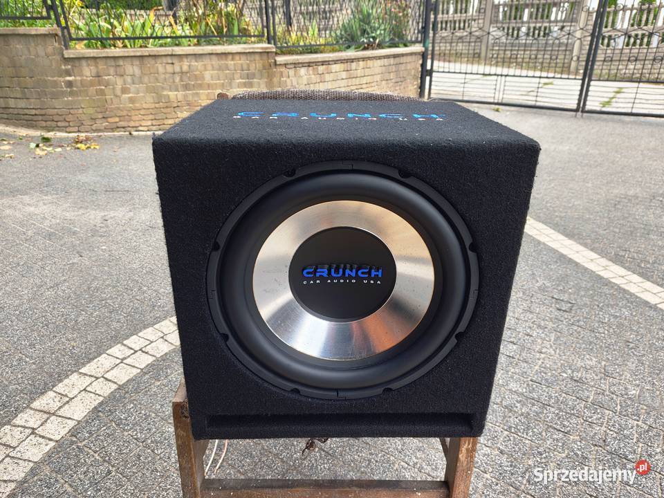 Skrzynia tuba subwoofer basowa bassowa Crunch Niegowonice sprzedam