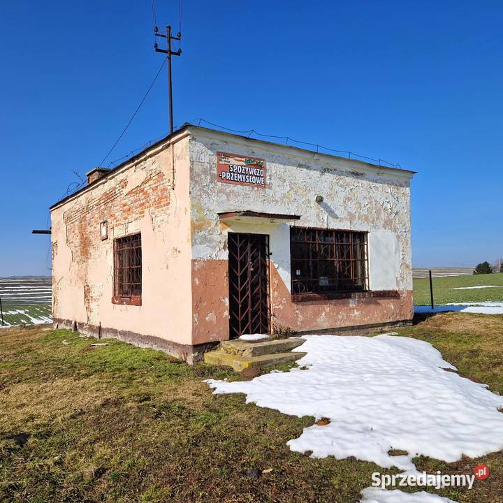 Budynek dawnym sklepie 60m2 sprzedam