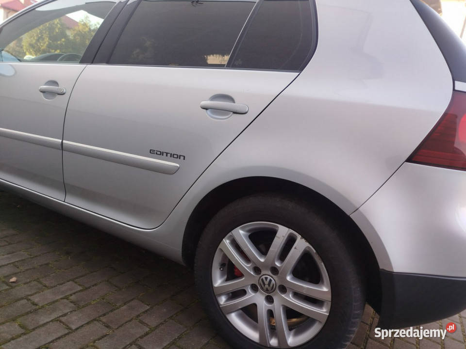 Volkswagen Golf 2008r EDITION 5 drzwi benzyna benzyna Toruń