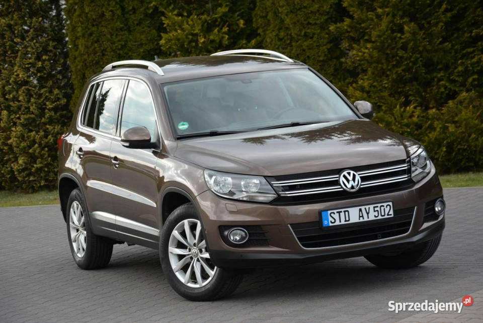 Volkswagen Tiguan Lift Toffee Brown Navi światła do jazdy dziennej Ostrów Mazowiecka